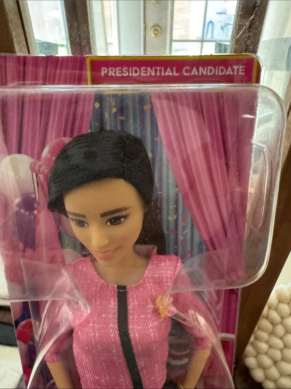 Barbie Pink Jacket Presidential Candidate Doll